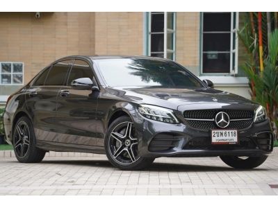 2021 BENZ C 300 E AMG A/T สีเทา รูปที่ 2